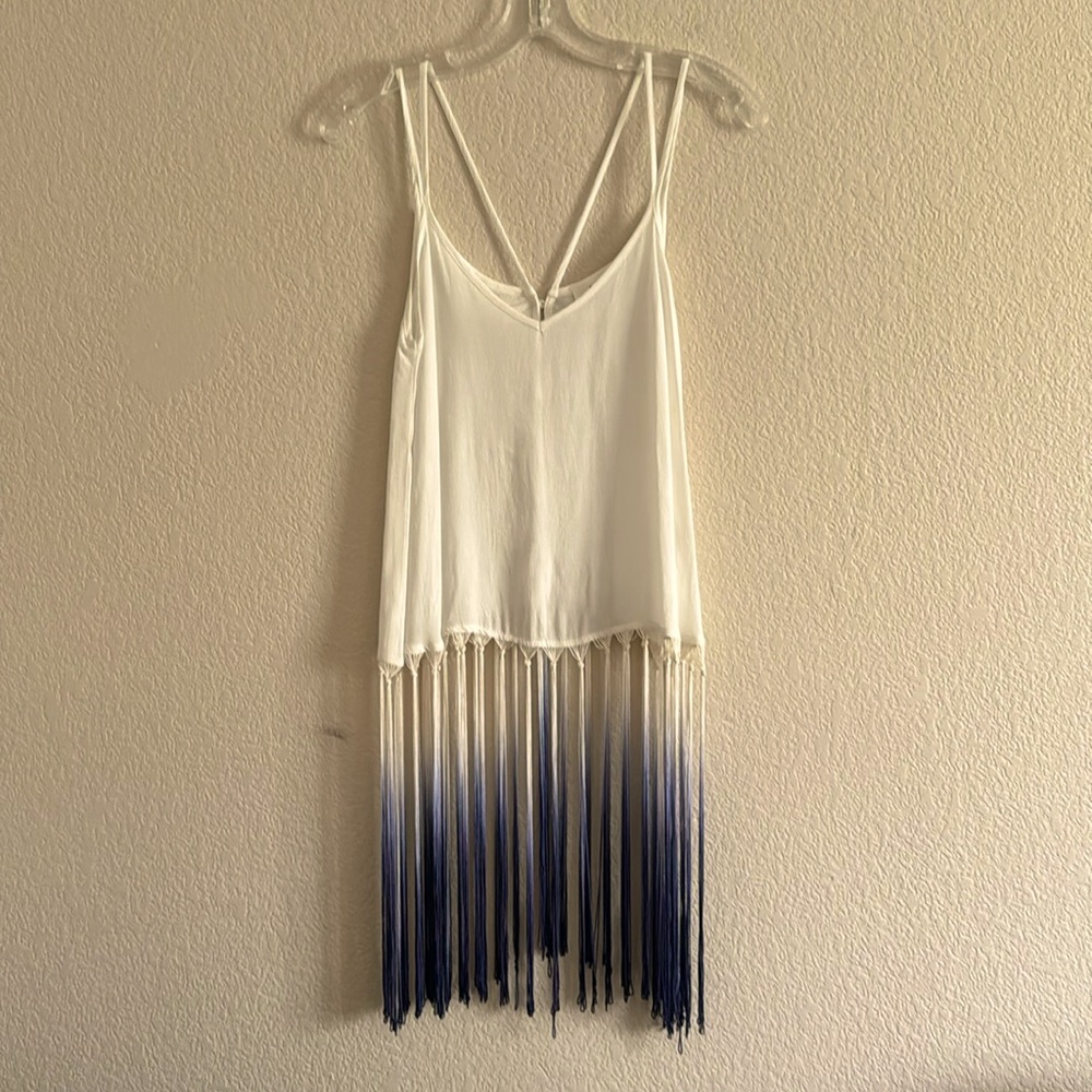 Cami w/ Long Ombré Fringe